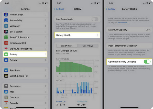 disable battery optimization