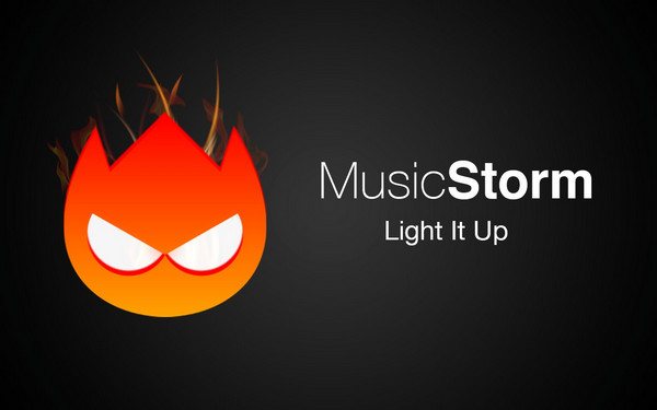 musicstorm visualizer