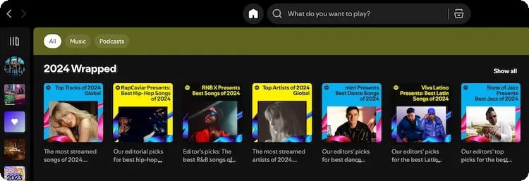spotify wrapped on computer