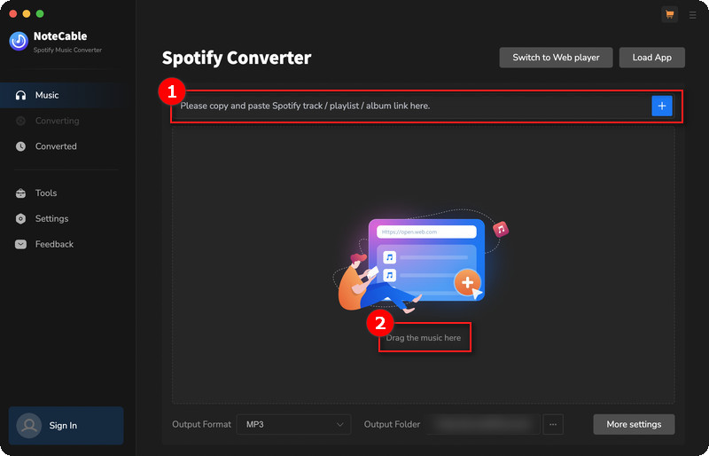 add music to convert