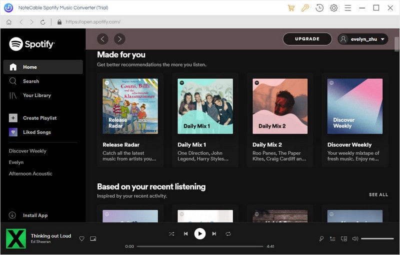 NoteCable Spotify Music Converter