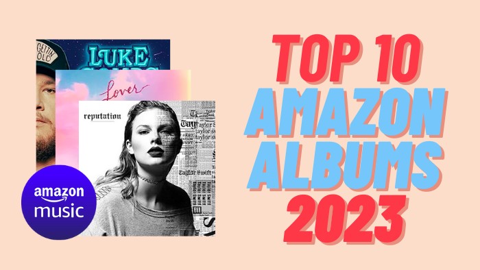 top 10 amazon albums 2023